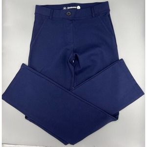 NWOT Betabrand Women's Straight Leg‎ Small Navy Blue Classic Dress Pant Comfort